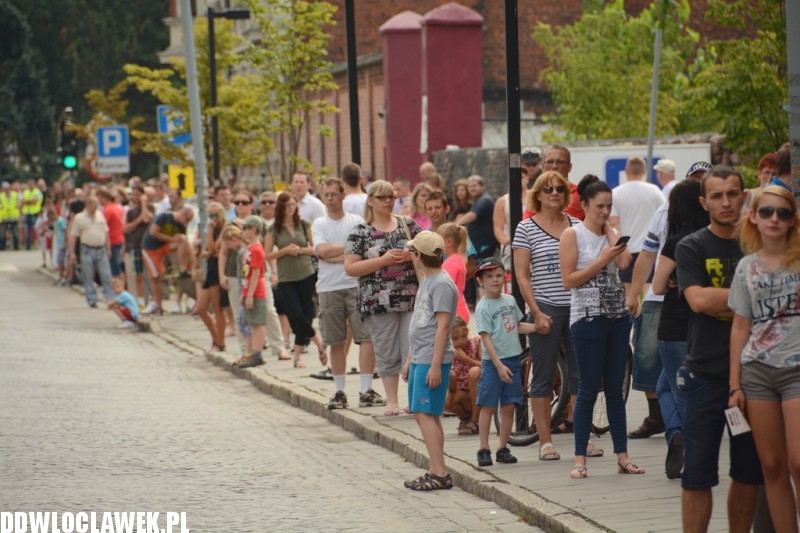 Włocławianie przy trasie Tour de Pologne