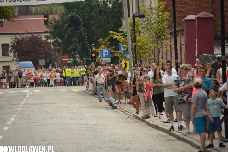 Włocławianie przy trasie Tour de Pologne