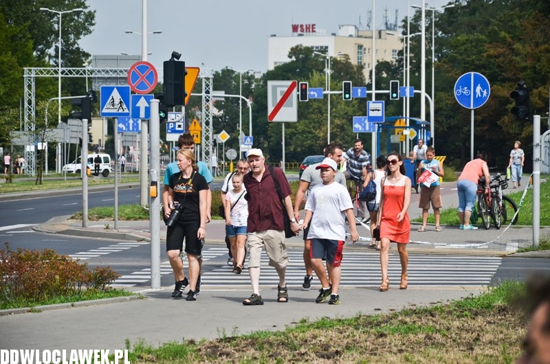 Włocławianie przy trasie Tour de Pologne