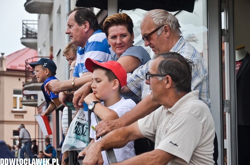 Włocławianie przy trasie Tour de Pologne