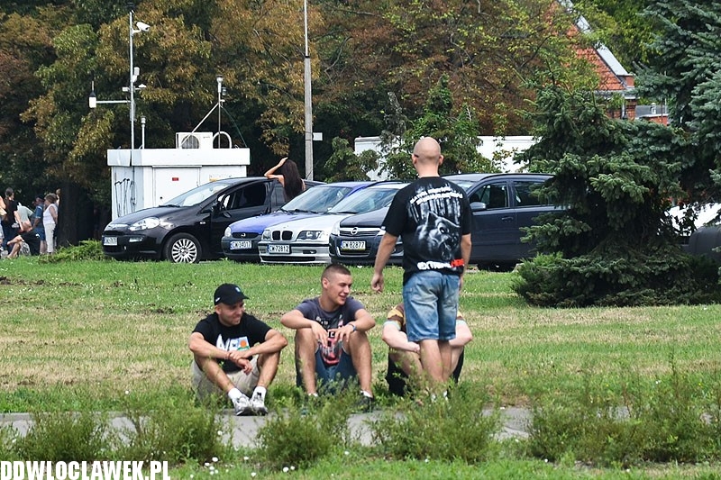 Włocławianie przy trasie Tour de Pologne