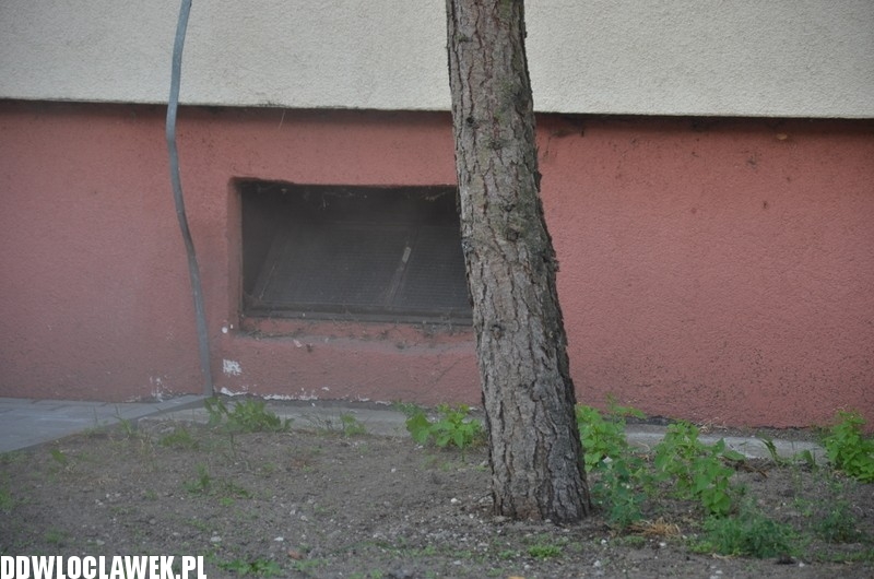 Pożar w wieżowcu przy Wiejskiej