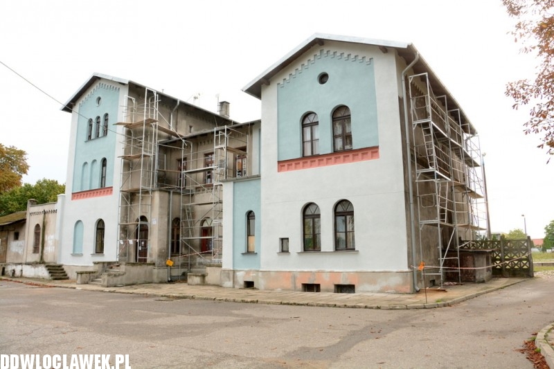 Remont dworca w Czerniewicach