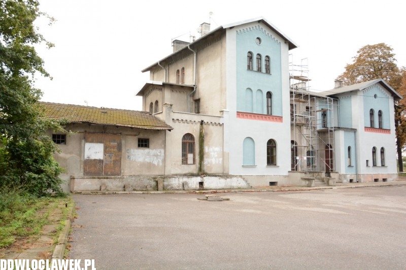 Remont dworca w Czerniewicach