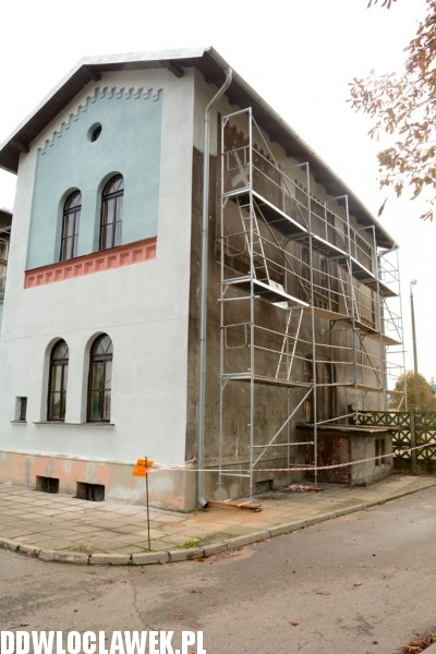 Remont dworca w Czerniewicach