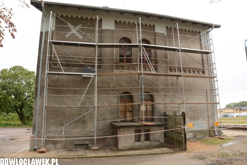 Remont dworca w Czerniewicach