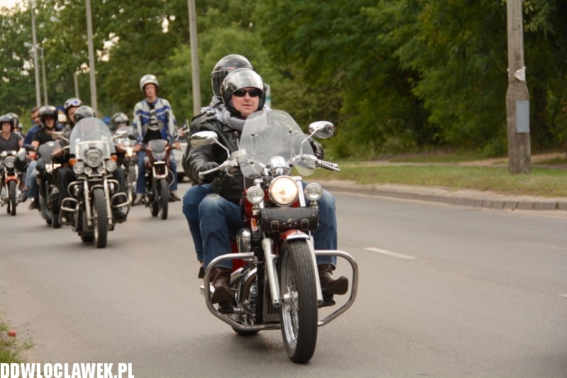 Zlot w Choceniu: parada motocykli część I
