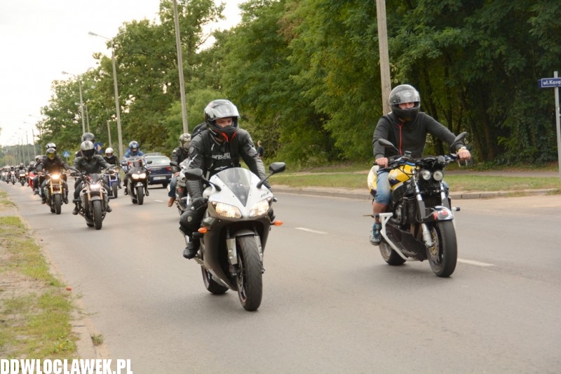 Zlot w Choceniu: parada motocykli część I