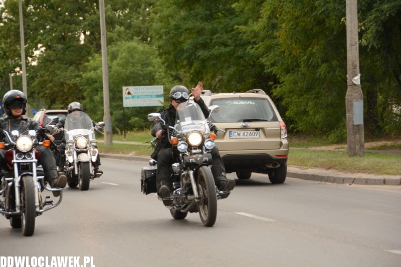 Zlot w Choceniu: parada motocykli część I