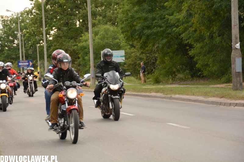 Zlot w Choceniu: parada motocykli część I
