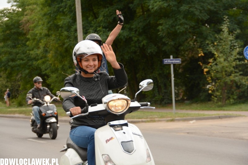 Zlot w Choceniu: parada motocykli część I