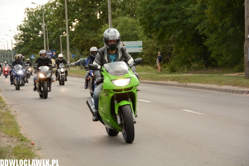 Zlot w Choceniu: parada motocykli część I