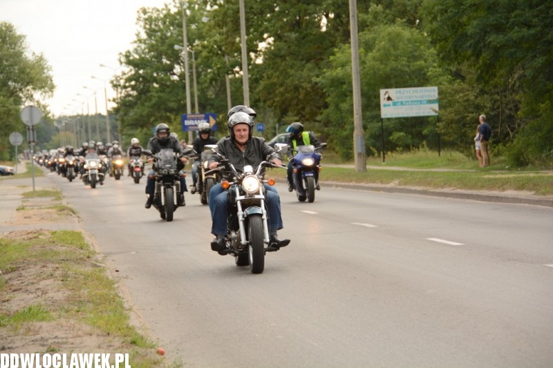 Zlot w Choceniu: parada motocykli część I