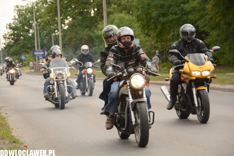 Zlot w Choceniu: parada motocykli część I