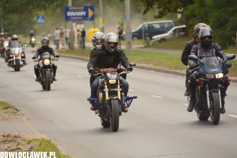 Zlot w Choceniu: parada motocykli część II