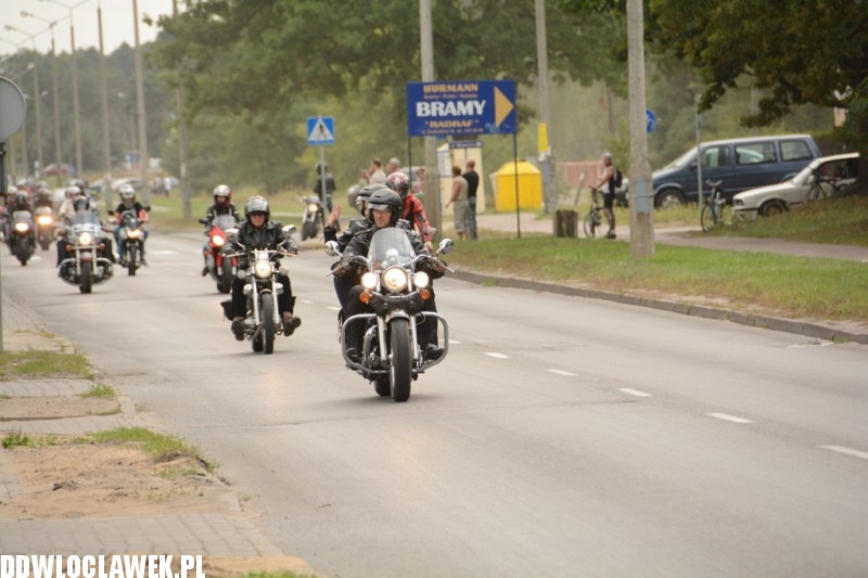 Zlot w Choceniu: parada motocykli część II