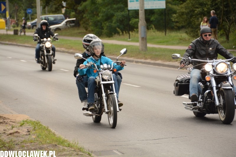 Zlot w Choceniu: parada motocykli część II