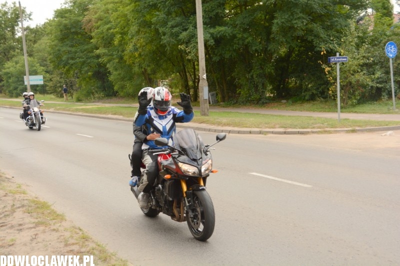 Zlot w Choceniu: parada motocykli część II