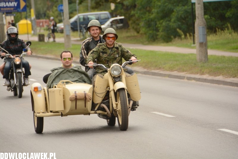 Zlot w Choceniu: parada motocykli część II