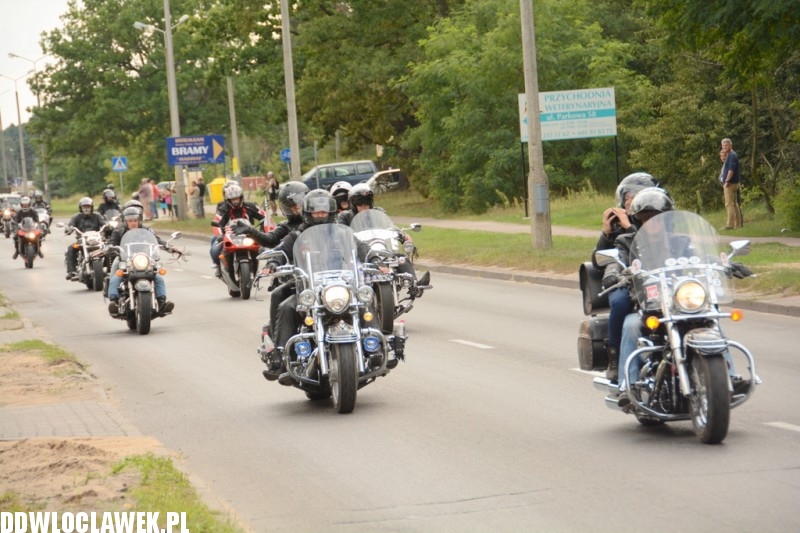 Zlot w Choceniu: parada motocykli część II