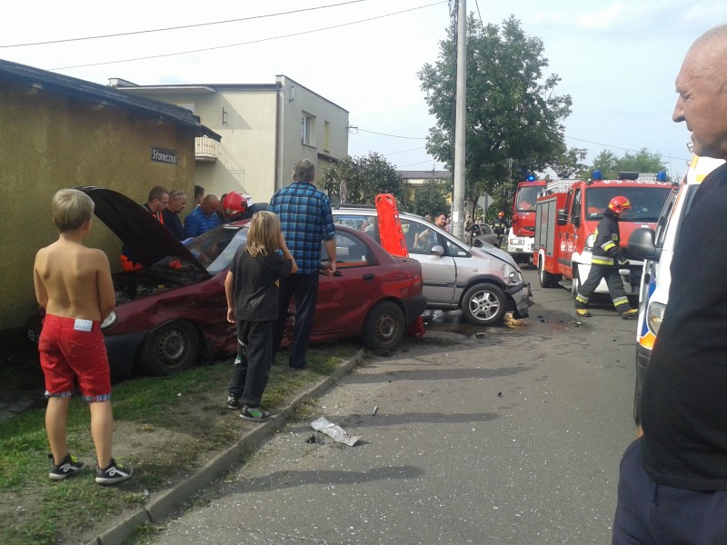 Groźny wypadek na osiedlu Południe