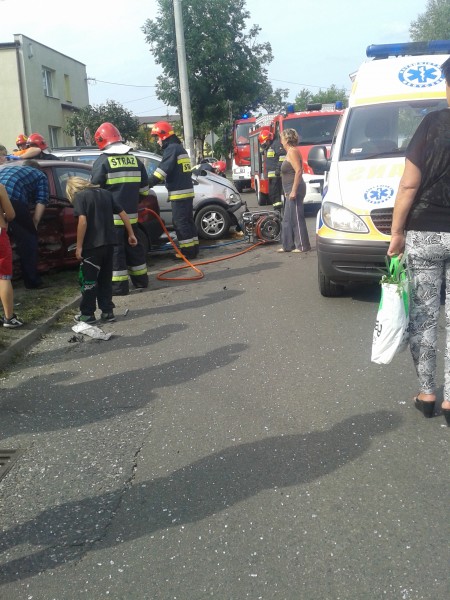 Groźny wypadek na osiedlu Południe