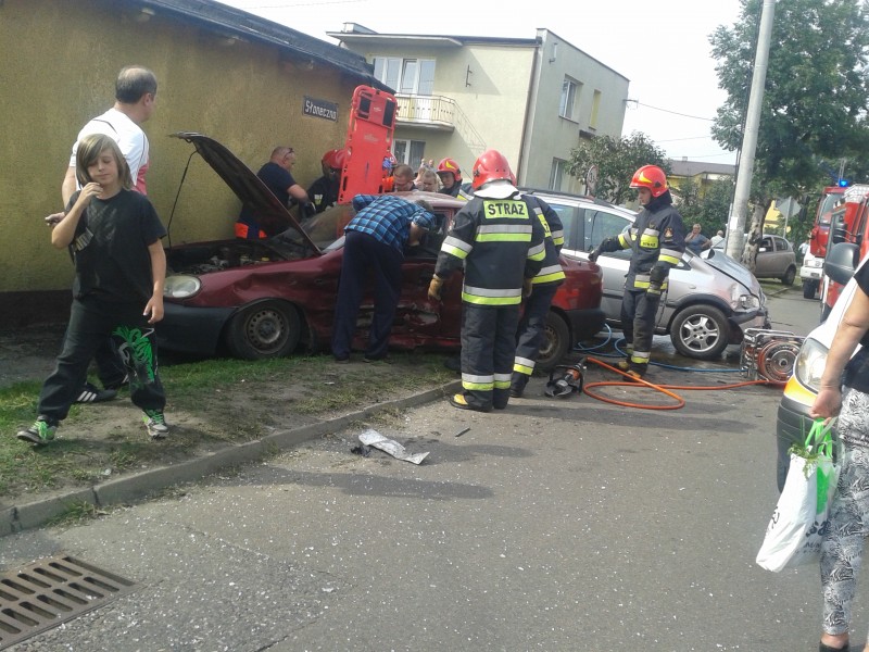 Groźny wypadek na osiedlu Południe