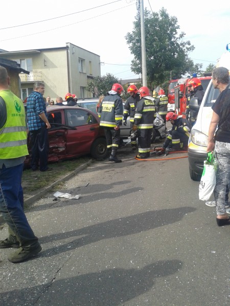 Groźny wypadek na osiedlu Południe