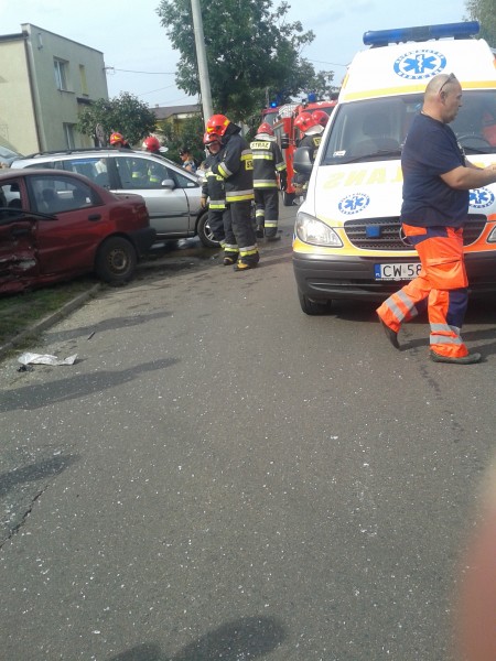 Groźny wypadek na osiedlu Południe