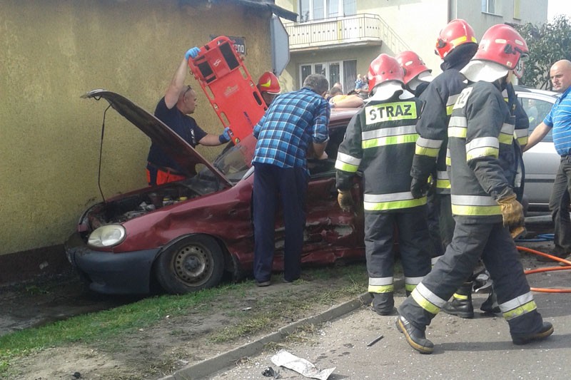 Groźny wypadek na osiedlu Południe