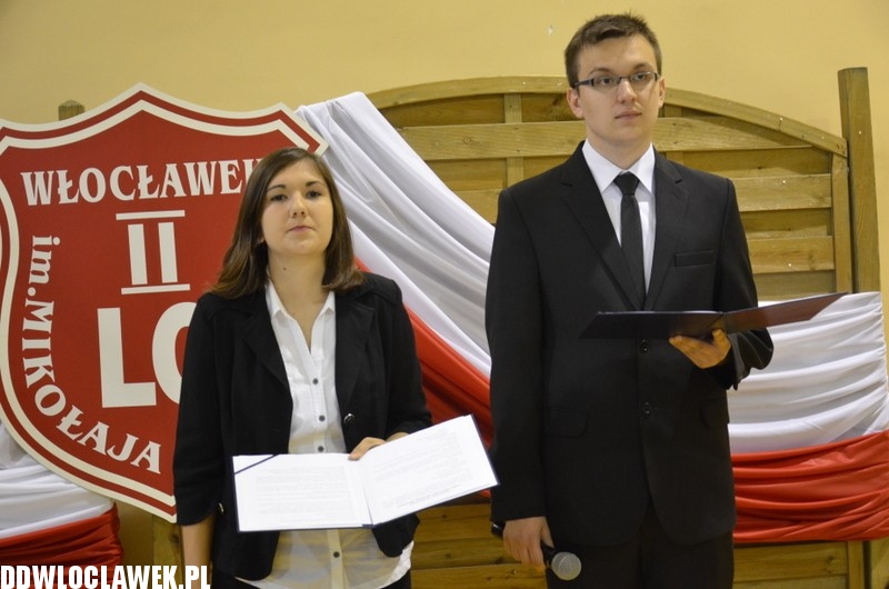 Rozpoczęcie roku szkolnego w II LO