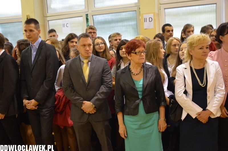 Rozpoczęcie roku szkolnego w II LO