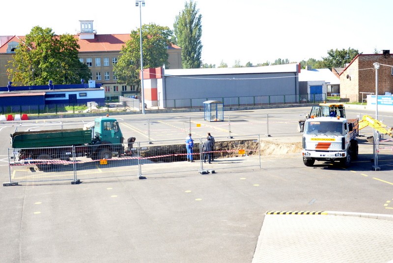 Zaskakujące znaleziska na placu WORD