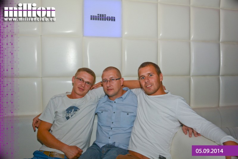 Weekend we Włocławku 05.09 Million Club