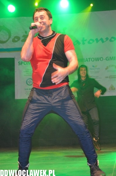 Koncert zespołu Boys na dożynkach w Karnkowie