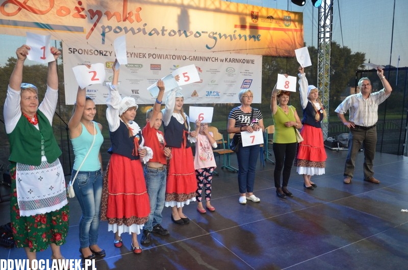 Dożynki powiatowe w Karnkowie
