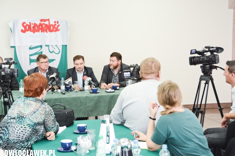Szef Solidarności  odwiedził Włocławek