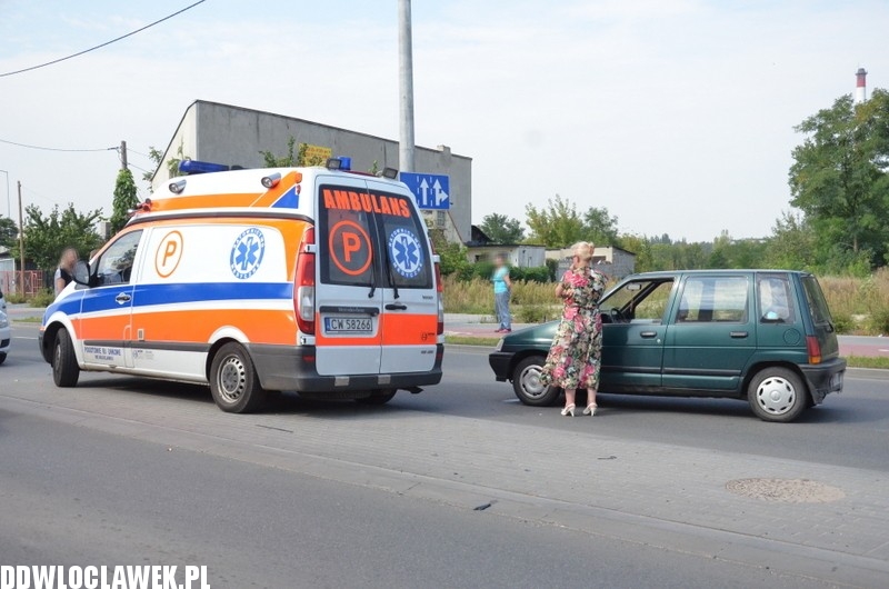 Potrącenie rowerzysty na Kapitulnej
