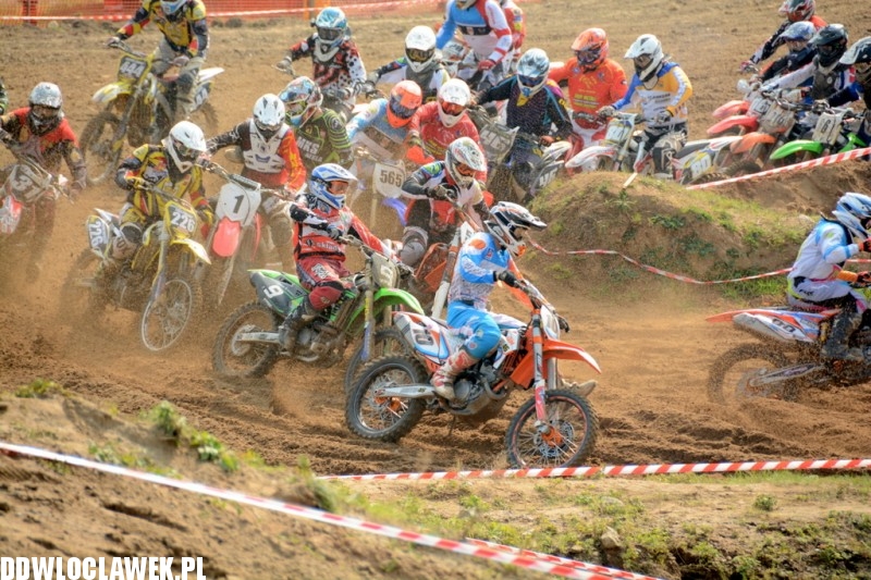 Zawody motocross w Lipnie