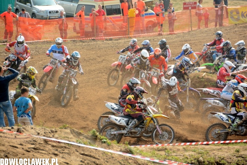 Zawody motocross w Lipnie