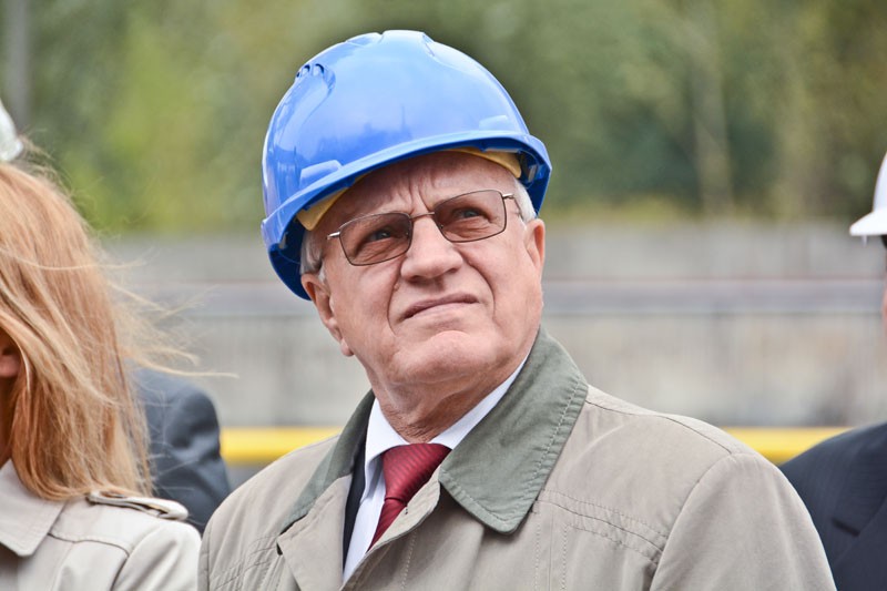 Andrzej Pałucki wizytuje miejską ciepłownię