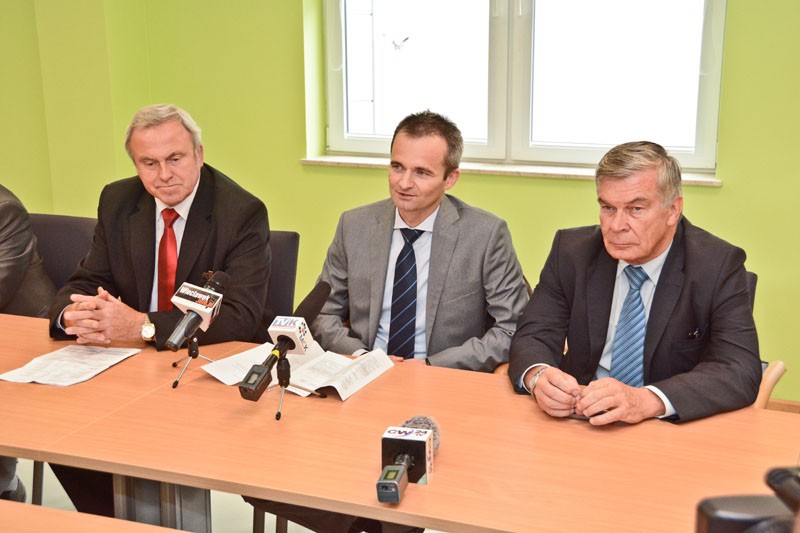 Andrzej Pałucki wizytuje miejską ciepłownię