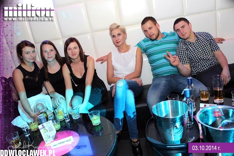 Weekend we Włocławku: 03.10 Million Club