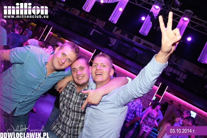 Weekend we Włocławku: 03.10 Million Club