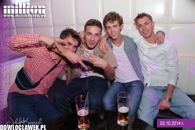 Weekend we Włocławku: 03.10 Million Club