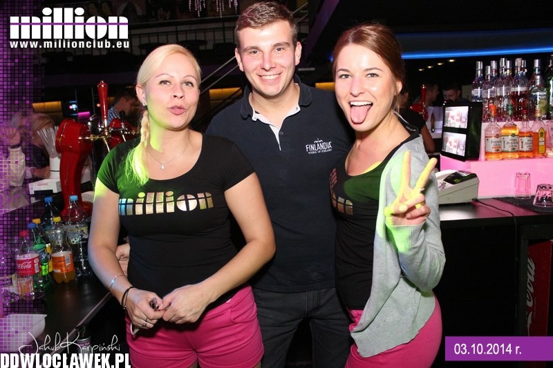 Weekend we Włocławku: 03.10 Million Club