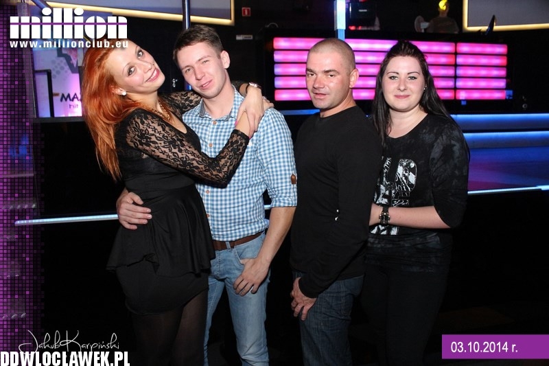 Weekend we Włocławku: 03.10 Million Club