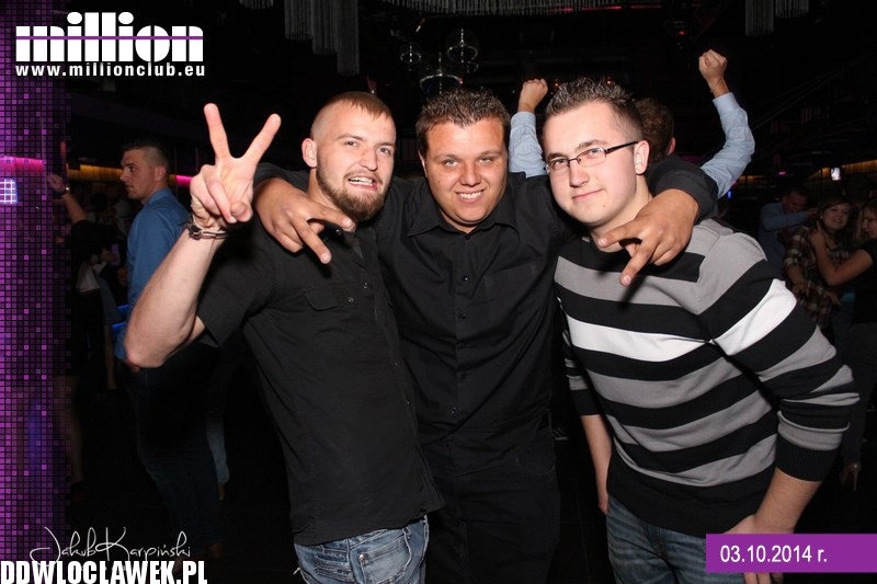 Weekend we Włocławku: 03.10 Million Club