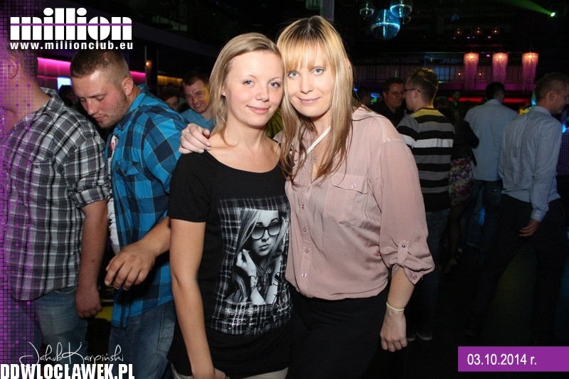 Weekend we Włocławku: 03.10 Million Club