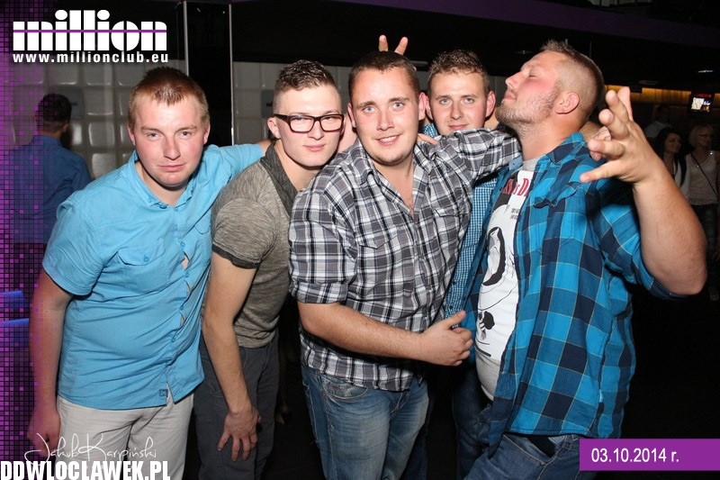 Weekend we Włocławku: 03.10 Million Club